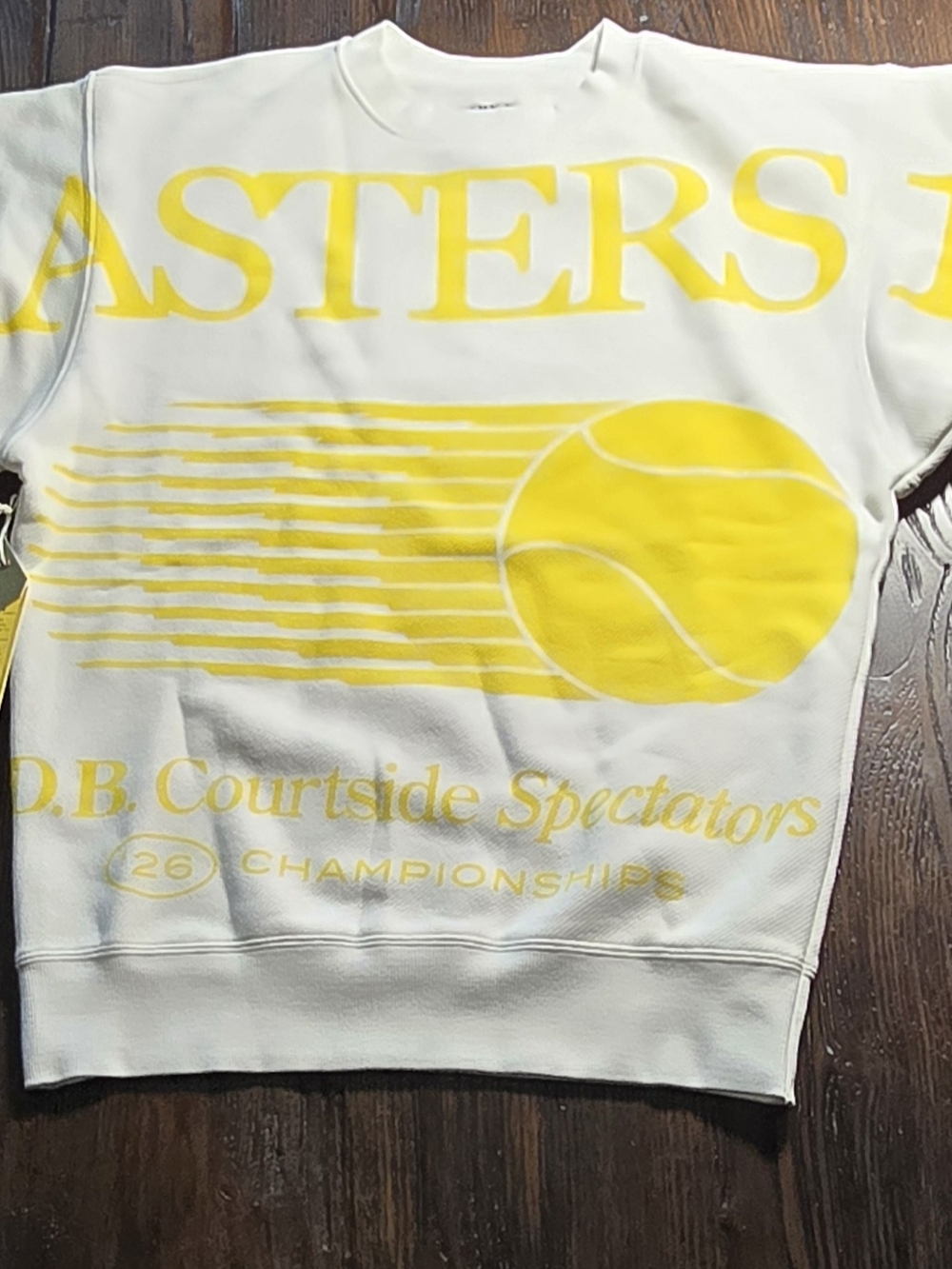New Dairy Boy Masters 1k Crewneck Graphic Sweatshirt with Yellow Print XS - Picture 2 of 8